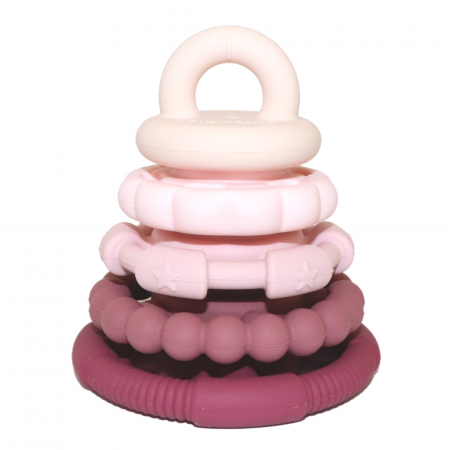 Jellystone Designs | Rainbow Stacker and Teether | Dusty - Image 2