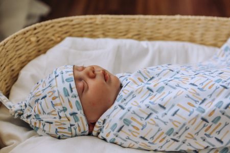 Organic Baby Love | Organic Swaddle with Beanie | Tools - Image 7