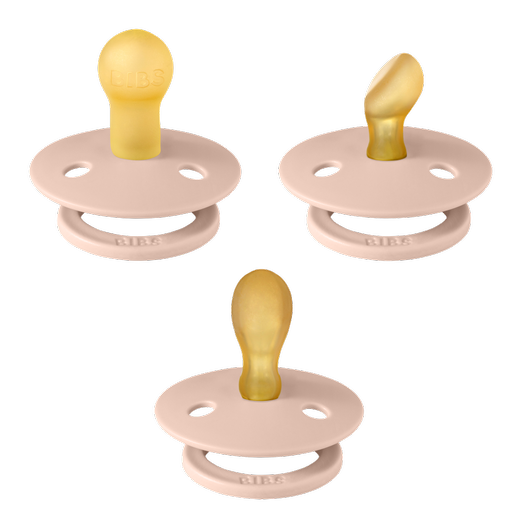 BIBS Pacifiers Try It Collection Blush