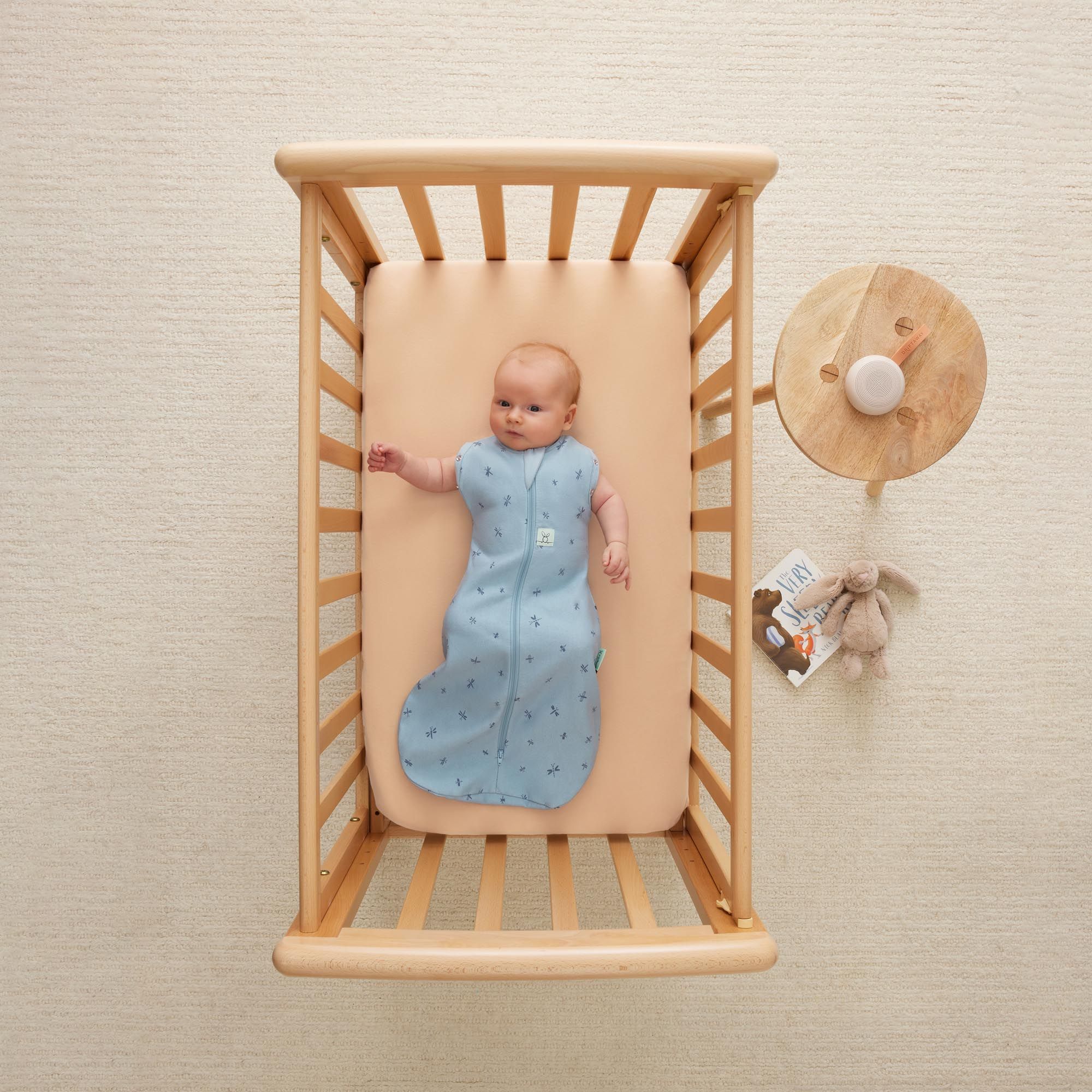 ergoPouch Summer Cocoon Swaddle Bag 0.2 tog Dragonflies