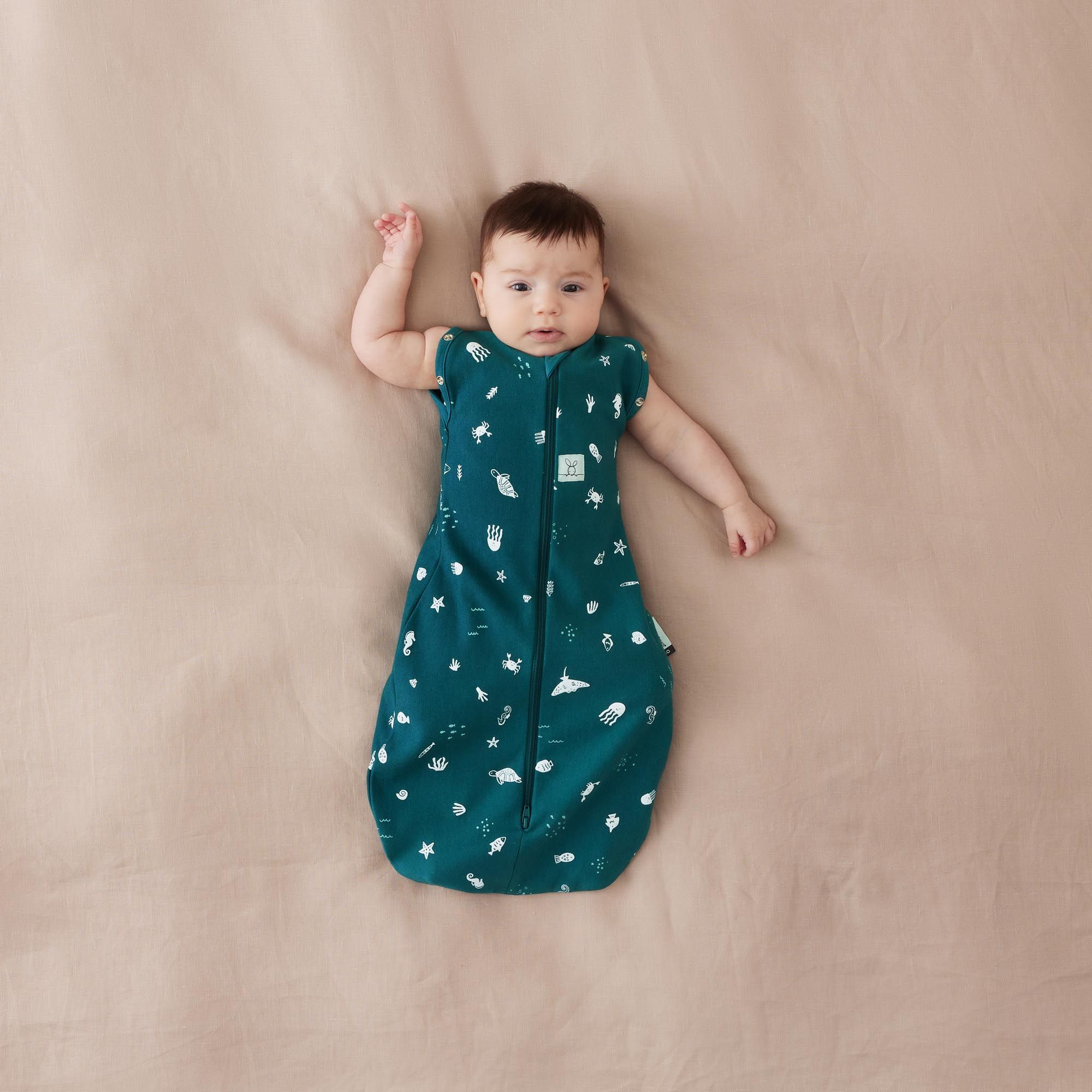 ergoPouch Cocoon Swaddle Bag 1.0 tog Ocean
